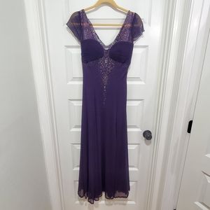 Purple formal dress 7/8